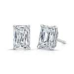Radiant Cut Diamond studs